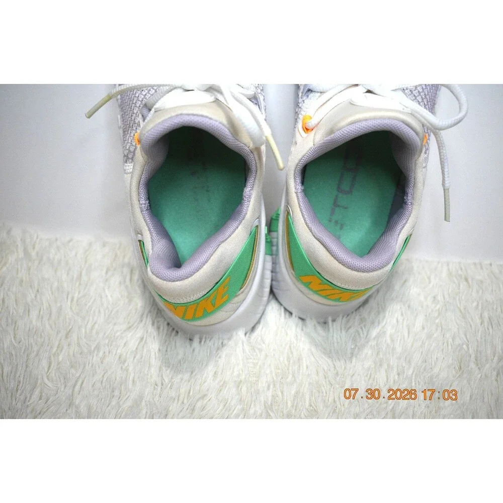 Nike Free Metcon 4 'White Green Glow' Training Shoe (CZ0596-135) Women's Size 9